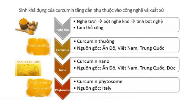 Ưu điểm Phytosome Curcumin